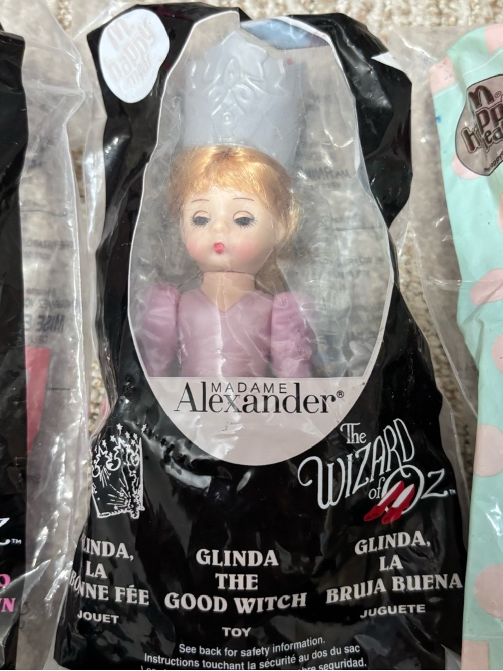 Madame Alexander McDonald's Happy Meal Wizard of oz Dolls Set of 4 - Picture 3 of 6